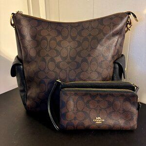Coach Pennie Shoulder Bag & Wallet Set